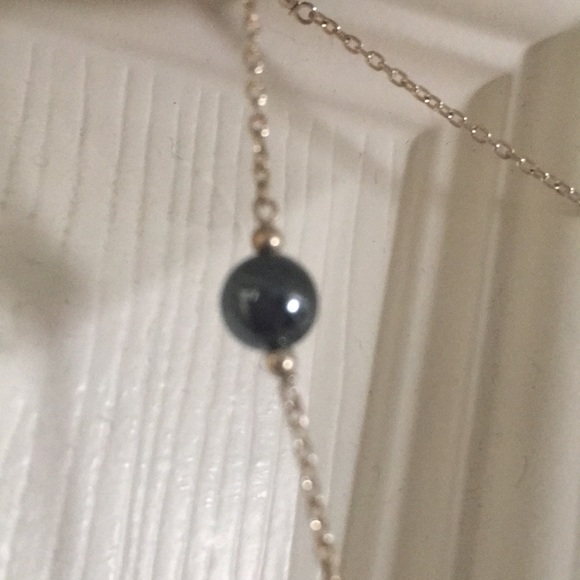Onyx necklace sterling silver - Picture 9 of 12